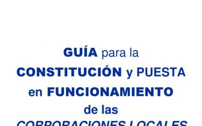 Guía para la constitución de los Ayuntamientos