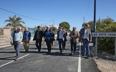 La Diputación de Alicante invierte más de un millón de euros en la mejora de los caminos supramunicipales de la Vega Baja