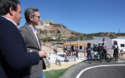 Finestrat celebra con una gran fiesta las obras de mejora y ampliación de las instalaciones deportivas de La Foia impulsadas por la Diputación de Alicante