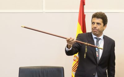 Carlos Mazón, elegido presidente de la Diputación de Alicante. 19 de Julio de 2019