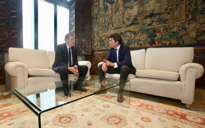 Carlos Mazón exige contundencia a Ximo Puig frente al Gobierno de España en materia de financiación, agua y turismo