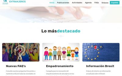 La Diputación de Alicante lanza una nueva web más práctica y asequible para informar y asesorar a ciudadanos internacionales