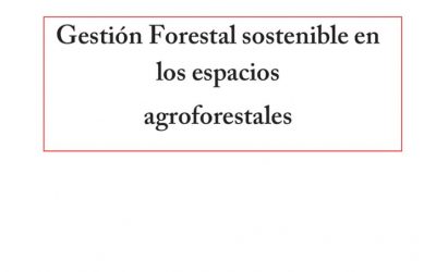 La Gestión Forestal sostenible en los espacios agroforestales