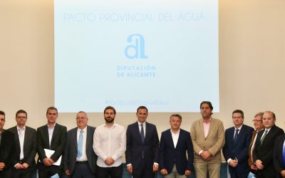 César Sánchez: “Hoy firmamos un acuerdo histórico que debe servir de ejemplo para alcanzar un Pacto Nacional del Agua”