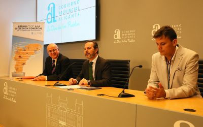 La Diputación de Alicante y el Colegio Oficial de Agentes Comerciales convocan la segunda edición del Premio a la Excelencia Comercial de la provincia