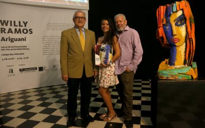 El reconocido artista Willy Ramos protagoniza la nueva exposición del Palacio Provincial ‘Ariguaní’