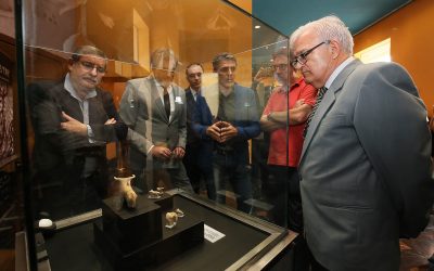 El MARQ expone por primera vez las figurillas de toros de la Edad del Bronce halladas en el yacimiento callosino de Laderas del Castillo