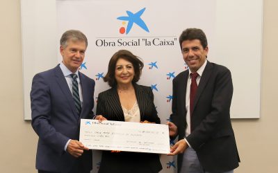 Diputación y Cruz Roja coordinarán una aportación de 100.000 € de CaixaBank para los municipios de la Vega Baja