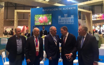 La provincia exhibe su riqueza hortofrutícola en Fruit Attraction con el apoyo de la Diputación de Alicante