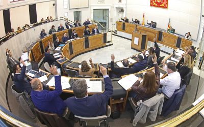 El pleno de la Diputación aprueba la nueva organización de la Comisión Provincial del Agua y reclama el trasvase del Tajo-Segura para regadío